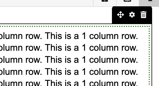 column controls