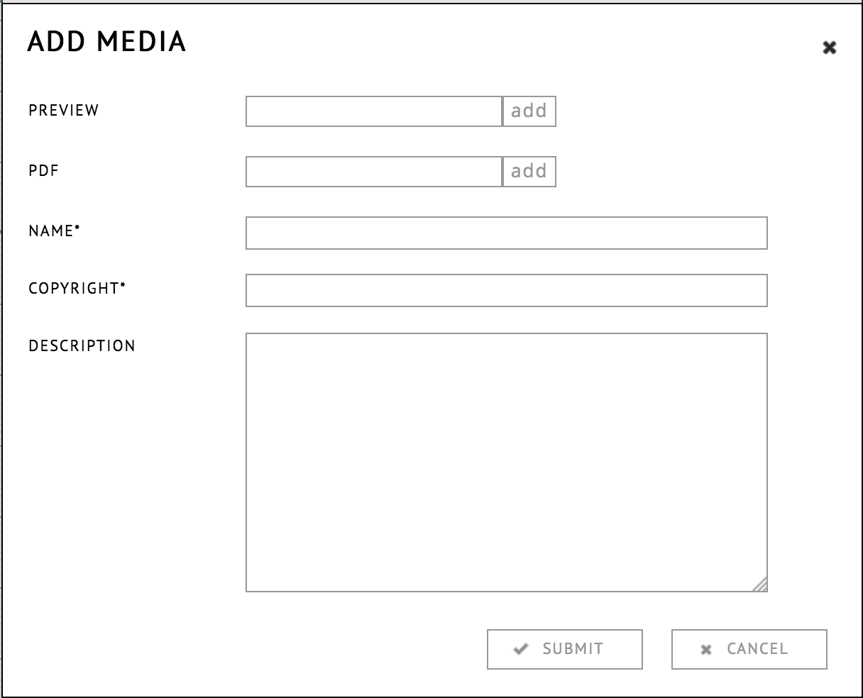 The pdf tool dialog